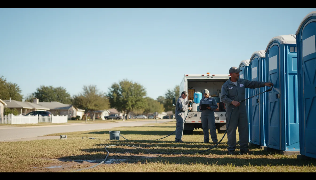 Long-Term Portable Toilet Rental in Tustin, MI near me
